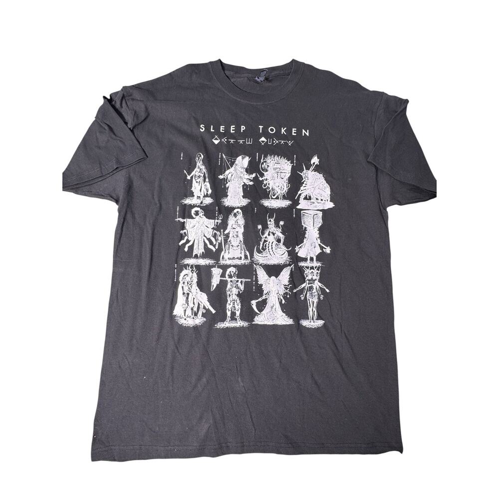 Sleep Token Take Me Back To Eden T Shirt Mens XL Black Graphic Band Tee
